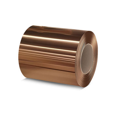 Strato di acciaio inossidabile di colore di Rose Gold PVD di SUS 201 in bobina