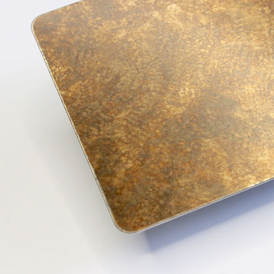 Piatto dorato della bobina di spessore di acciaio inossidabile della linea sottile bronzea decorativa antica 4mm dello strato