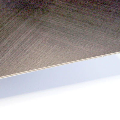 Strati di titanio di acciaio inossidabile del nero trasversale della linea sottile del piatto di acciaio inossidabile di JIS 304