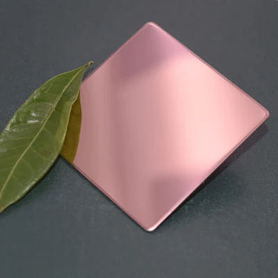 Il colore di titanio dell'oro ha ricoperto la lucidatura dello strato di acciaio inossidabile per personalizzare la dimensione