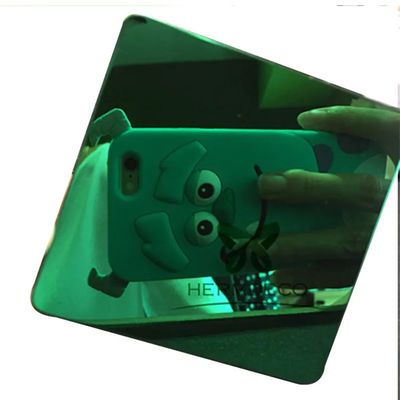 Strato verde 8K di acciaio inossidabile dello specchio 316 di No.8 ss 304 che lucida spessore di 0.3mm