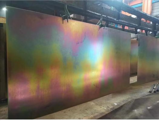 Strato operato iridescente su ordinazione di acciaio inossidabile 304 316 per lo stordimento del metallo esterno Front Panels