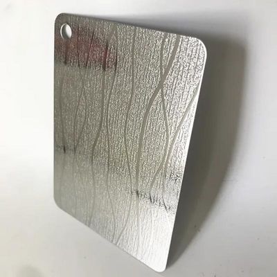 316 304 5wl 6WL lamiera in acciaio inossidabile per la tavola da cucina lavandino lamiere metalliche decorative in rilievo