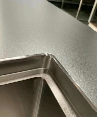 Fogli di acciaio inossidabile solido decorativo 10 mm AiSi per la cucina armadio utensili da cucina