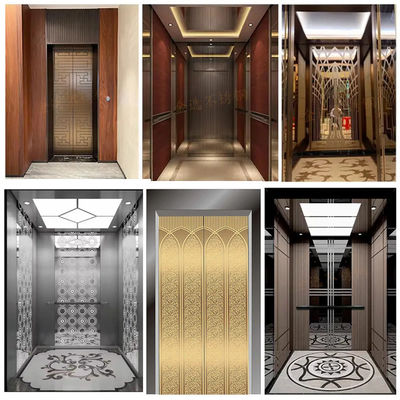 1000mm 304 lamiera in acciaio inossidabile porta ascensore in oro pannelli in acciaio inossidabile personalizzati
