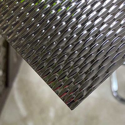 Fogli di acciaio inossidabile tagliati su misura con modello 5WL spessore 0,3 mm