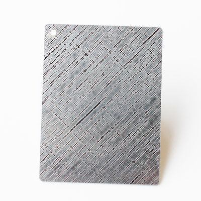 Fogli di acciaio inossidabile decorativo in rilievo OEM 2b 2D Ba 3 mm di spessore