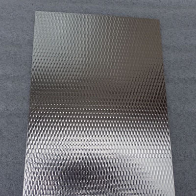 BA Finish Intaglio di lamiera di acciaio inossidabile con modello 5WL spessore 0,2 mm