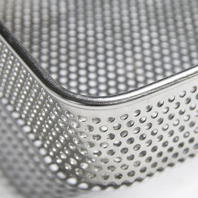 Fogli di acciaio inossidabile 316 perforato di qualità alimentare per vassoi da forno resistenti alla corrosione