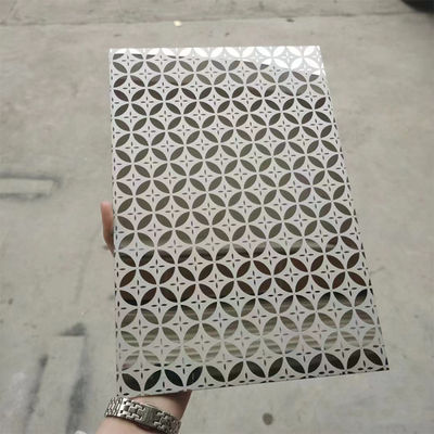 PVD Color Coating Etching Stainless Steel Sheet 304 Decorative Wall Metal Sheet