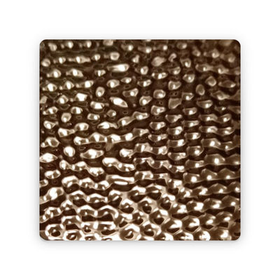 SUS 304 316 316L acciaio inossidabile stampaggio onde d'acqua e disegni di favo d'api acciaio inossidabile 3d texture