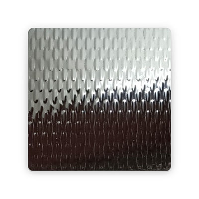 304 316 2B/BA Finitura in incisione 2WL Piastra metallica tessuta tessuto tessuto foglio di acciaio inossidabile