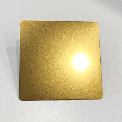 la perla decorativa di colore dell'oro dello strato di acciaio inossidabile di 0.5mm ha fatto saltare la norma di JIS