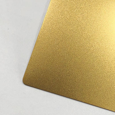 la perla decorativa di colore dell'oro dello strato di acciaio inossidabile di 0.5mm ha fatto saltare la norma di JIS