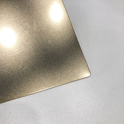 Fogli di acciaio inossidabile di titanio anti-impronte digitali 304