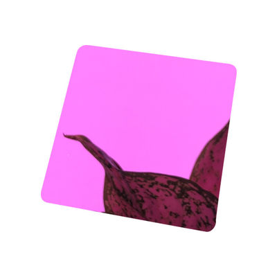 Unico Specchio lucidato lamiera di acciaio inossidabile 304 316 SS lamiera rosa