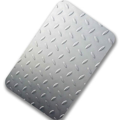 Il piatto di acciaio inossidabile Chequer di AiSi ha timbrato lo strato di acciaio inossidabile di 1,5 millimetri