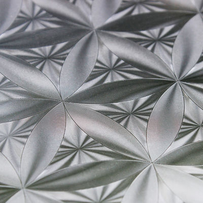 Strato decorativo impresso 3D di acciaio inossidabile per il pannello di parete