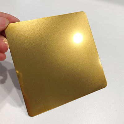 buon prezzo la perla decorativa di colore dell'oro dello strato di acciaio inossidabile di 0.5mm ha fatto saltare la norma di JIS in linea