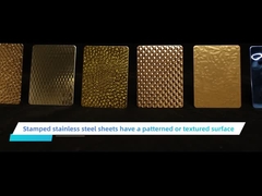 Piatto di timbratura di acciaio inossidabile