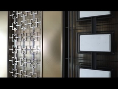 divisorio di superficie di acciaio inossidabile del metallo di 1219X2438mm per la divisione dell'ingresso dell'hotel