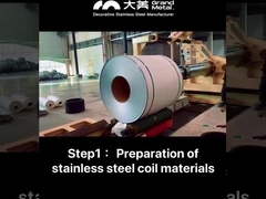 Bobina laminata a freddo e strati di acciaio inossidabile