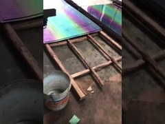 Lamiera Forata Colorata in Acciaio Inox per pareti divisorie interne e decorazioni murali