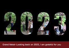 Grand Metal, guardando indietro al 2023, ti sono grato!